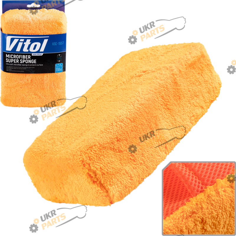 Микрофибровая салфетка для кузова Vitol VSC 1557 (VSC-1557)