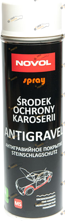 Антигравий для кузова Novol Antigravel white 0.5 л (34212)