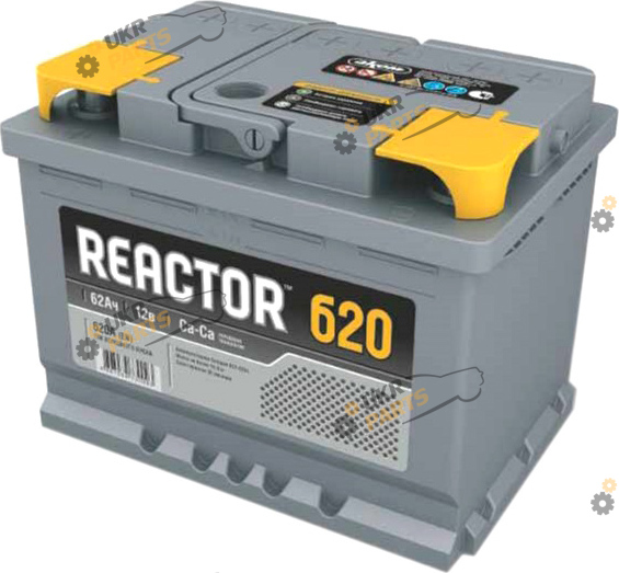 Автомобильный аккумулятор Reactor 6СТ-62 Euro 620 А 62 Ач (562 52 02)