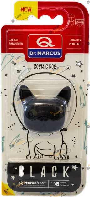 Ароматизатор DrMarkus Cosmic Dog | Black (Ароматизатор сухий Dr.MARCUS COSMIC  DOG чорний)