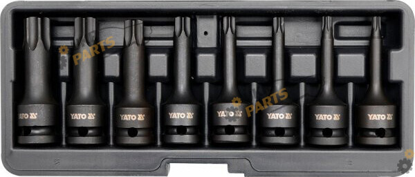 Набор бит Yato T30,T40,T45,T50,T55,T60,T70,T80 (YT-1065)