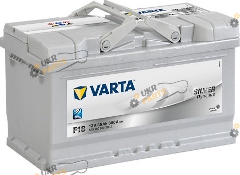 Автомобильный аккумулятор Varta SILVER DYNAMIC (F18) 800 А 85 Ач (585200080)