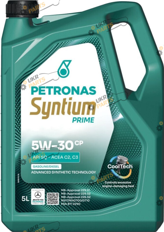 Моторное масло Petronas Syntium Prime 5W-30 5 л (71233M12EU)
