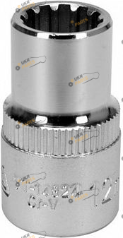 Головка Spline Yato квадрат 1/2