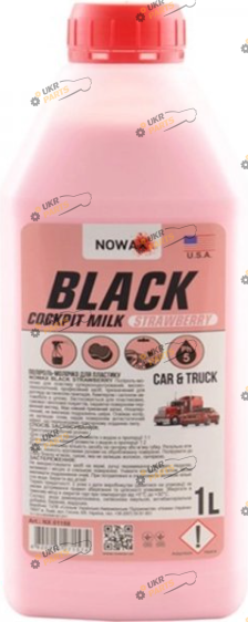 Полироль для пластика NOWAX Black Cockpit Milk 0.5 л (NX01188)