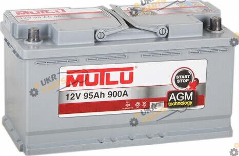 Автомобильный аккумулятор Mutlu AGM JR+ 900A 95 Ач (AGM.L5.95.090.A)