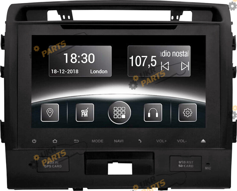 Штатная автомагнитола Gazer CM5510-J200 Toyota (27401)