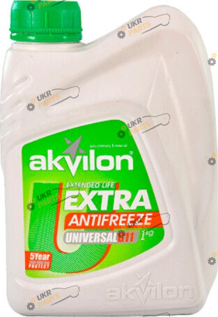 Антифриз Akvilon G11 зелёный 1 л (AKVILONANTEXTGRE1KG)