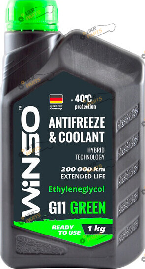 Антифриз Winso G11 зелёный 1 л (880960)