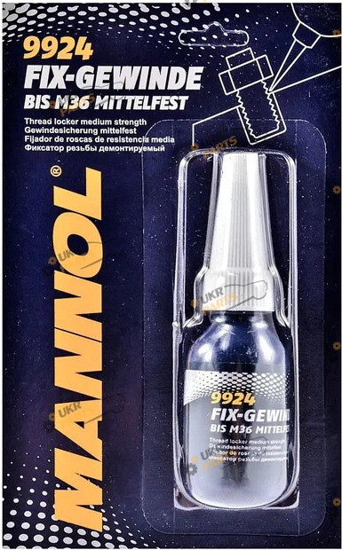 Фиксатор резьбы Mannol Fix-Gewinde mittelfest 10 мл (9924)