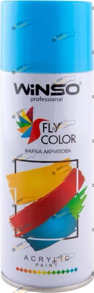 Аэрозольная краска Winso SKY BLUE голубая 450 мл (880160)
