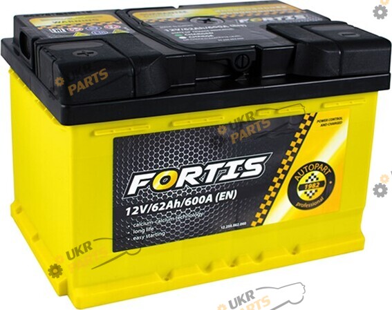 Автомобильный аккумулятор Fortis 62 Ач (FRT62-01)
