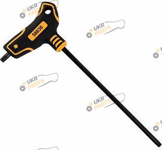Ключ шестигранный Vorel Torx T40 x 200 x 95 мм 1 шт (56636)