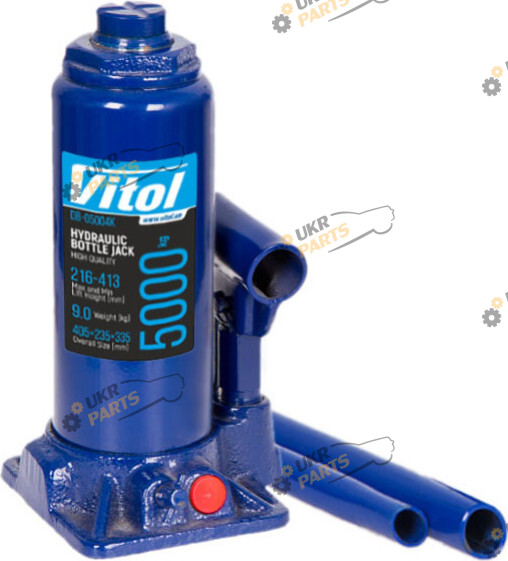 Бутылочный Домкрат Vitol 5 т Гидравлический (DB-05004K)