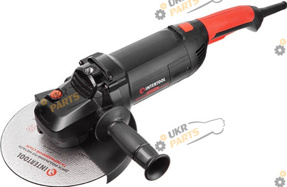 Угловая шлифовальная машина Intertool 2400 Вт, 230 мм (WT-0228)