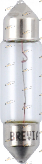 Лампочка салона Brevia C5W 12V 5W SV8.5 T11x37 CP HALOGEN (12314C)