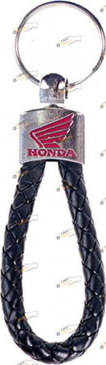 Брелок для авто Vitol HONDA кож.зам Moto плетёный (48681)