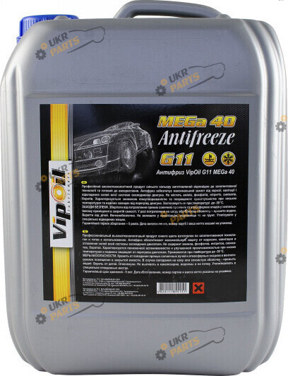 Антифриз Vipoil MEGA 40 G11 синий 20 л (0335793)