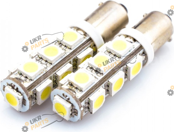 Лампочка Китай T 8.5 13 диодов 5050 BA9S 12V WHITE (29032100)