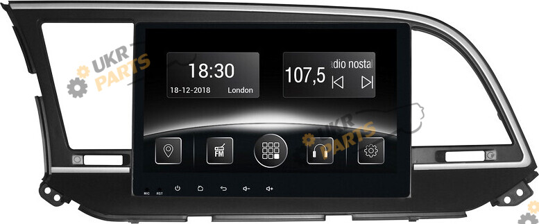 Штатная автомагнитола Gazer CM6510-UD Hyundai (25049)