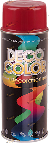 Аэрозольная краска Deco Color Decoration пурпурно-красный 400 мл (RAL3004//67684/ 721245)