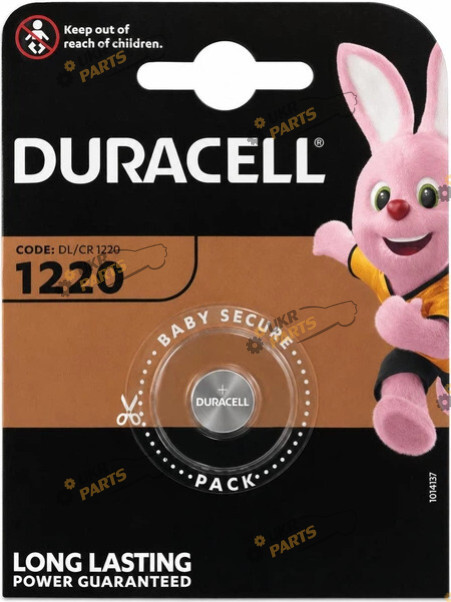 Батарейка Duracell 12×2.0 мм CR1220 1 шт. (CR1220)