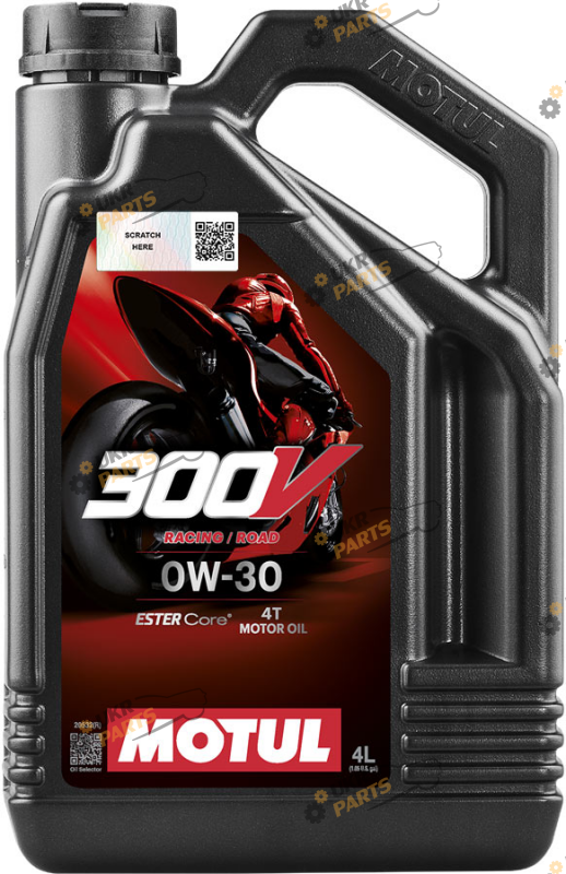 Моторное масло Motul 300V 4T Factory Line Road Racing 0W-30 4 л (835541 / 112545)