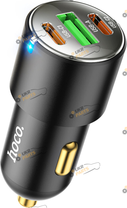 Зарядное устройство Hoco NZ6 BLACK USB/Type-C 3 А (6931474765185)