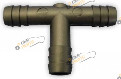 Пластмассовый соединитель трубок Starklips 9,5x9,5x9,5mm (5519)