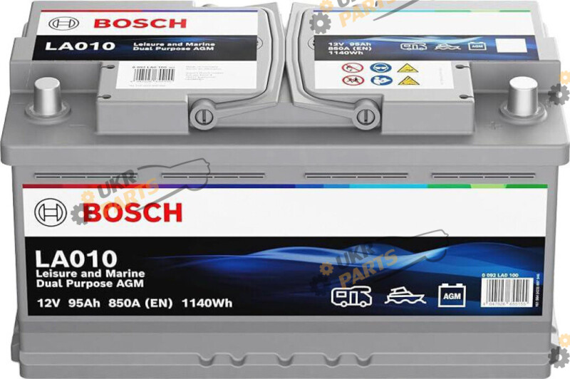 Автомобильный аккумулятор Bosch 95 Ач (0 092 LA0 100)