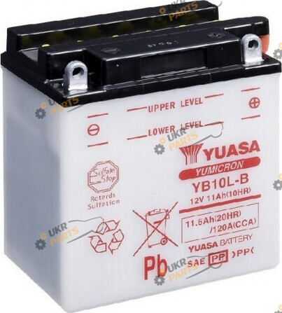 Мотоциклетный аккумулятор Yuasa МОТО YuMicron Battery 11.6 Ач (YB10L-B)