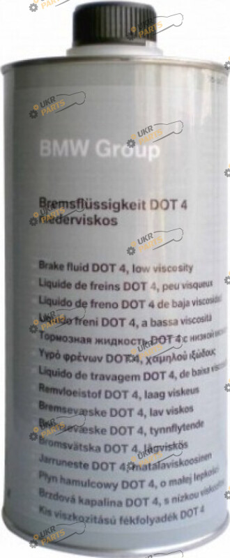 Тормозная жидкость BMW DOT 4 BRAKE FLUID 1 л (83 13 0 139 902)