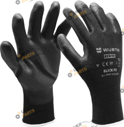 Перчатки черные BLACK PU (0899402409)