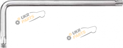 Г-образный ключ TORX Toptul T27 1 шт (AIAE2715)