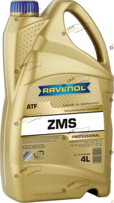 Масло трансмиссионное Ravenol ATF ZMS 4 л (RAVATFZMS4L)
