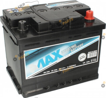 Автомобильный аккумулятор 4Max ECOLINE R+ 470А 55 Ач (0608030005Q)