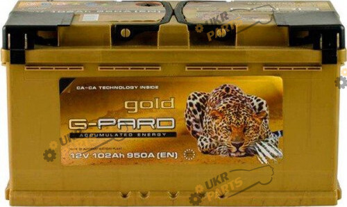 Автомобильный аккумулятор G-Pard Gold Euro 102 Ач (TRC102-G00)