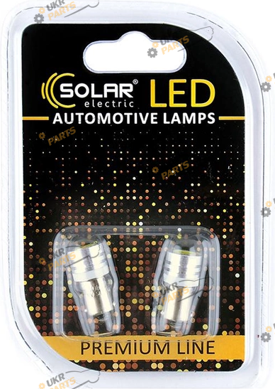 LED лампа SOLAR T8.5 BA9s 12V 1SMD 5730 white BA9s (SL1333)