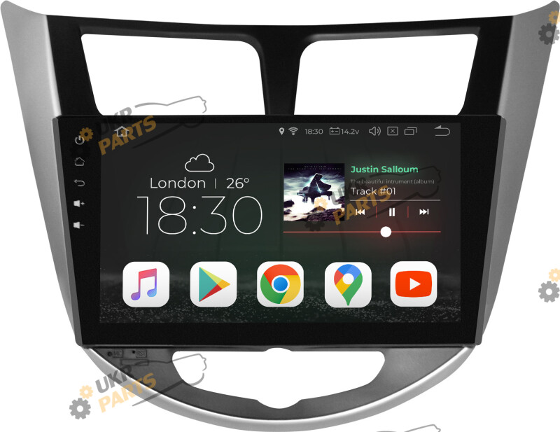 Штатная автомагнитола Gazer CM5509-RB Hyundai (27036)