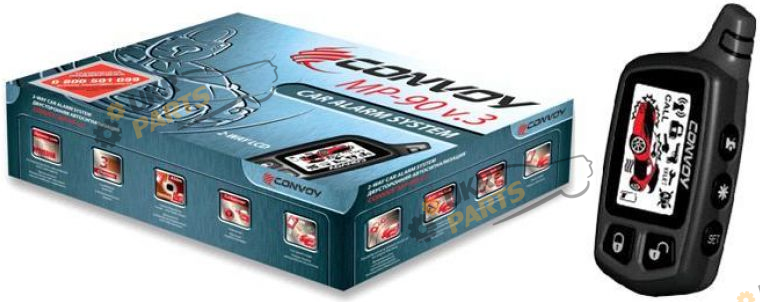 Сигнализация двухсторонняя Convoy MP-90 v.3 (MP-90 v.3 LCD)