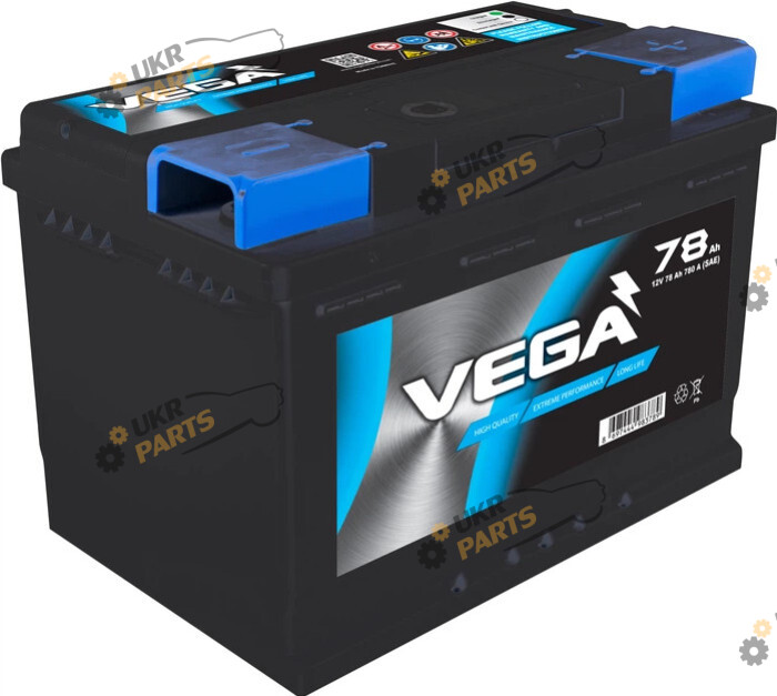 Автомобильный аккумулятор Vega 78 Ач (VL307510B01)