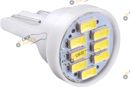 LED лампа Pulso T10/8SMD-3014/12v/0.5w/40lm White 0.5 Вт (LP-124061)