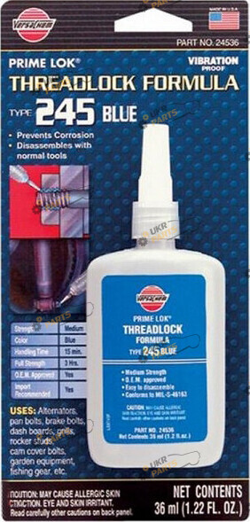 Фиксатор резьбы Versachem THREADLOCK BLUE 36 мм синий (24536)