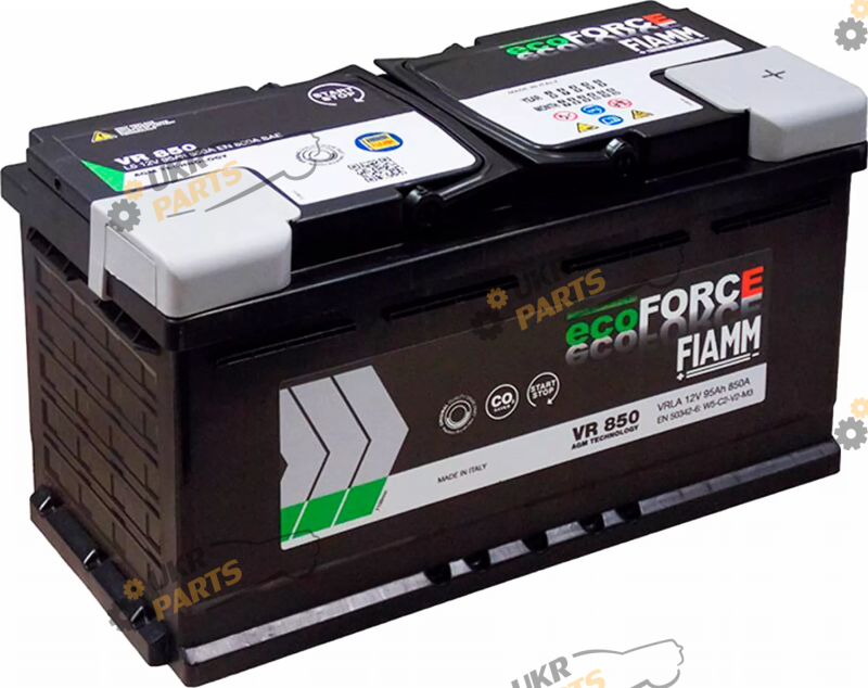 Автомобильный аккумулятор Fiamm Ecoforce START-STOP VR850 95 Ач (7906202)