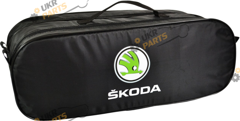 Сумка органайзер Poputchik Skoda чорна розмір 50 х 18 х 18 см 16 л (03-108-2Д)