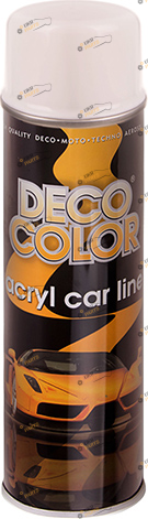 Аэрозольная краска Deco Color акрилова /білий блиск 500 мл (67083/720507)