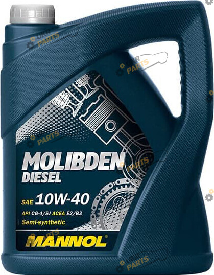 Моторное масло Mannol Molibden diesel 10W-40 5 л (53881)
