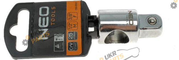 Переходник NEO TOOLS 3/8x1/2 37 мм (08-550)