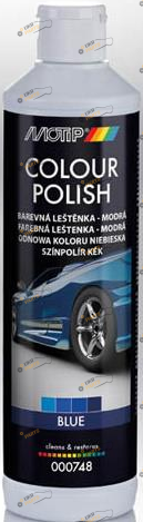 Полироль для кузова Motip Colour polish deep blue 0.5 л (000748)