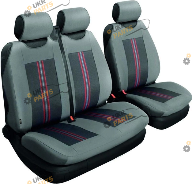 Чехлы для сидений Beltex Comfort B без подголовника серые (54110)